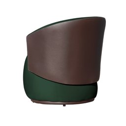 Kit 2 Poltronas para Recepção Decoração Sala Confortável - Veludo - Sv Decor:verde - 3