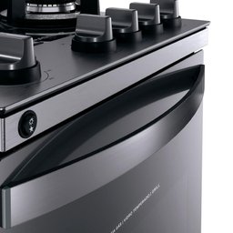 Fogão Brastemp 4 Bocas Inox com mesa de vidro, dupla chama e grill elétrico - BFO4VBR 110V - 6