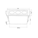 Ver imagem 2 de Spot Nordecor 6730 Embutir Downlight Powerus 38° 6w 3000k Irc>90 Br.