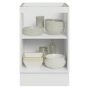 Ver imagem 5 de Balcão de Cozinha 50cm 1 Porta (sem Tampo) Branco Glamy Madesa