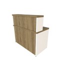 Ver imagem 6 de Balcão de Atendimento para Recepção - 120cm de Largura Branco/Carvalhomel