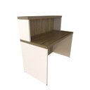 Ver imagem 7 de Balcão de Atendimento para Recepção - 120cm de Largura Branco/Carvalhomel