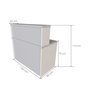 Balcão de Atendimento para Recepção - 120cm de Largura - 10