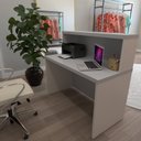 Ver imagem 2 de Balcão de Atendimento para Recepção - 120cm de Largura