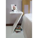 Ver imagem 1 de Mesa Z Lateral de Apoio ou Mesa de Cabeceira Branco Laca
