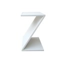 Ver imagem 2 de Mesa Z Lateral de Apoio ou Mesa de Cabeceira Branco Laca