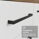 Ver imagem 6 de Balcão de Cozinha 80 cm 2 Portas Branco Tampo Rustic Agata Madesa