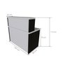Balcão de Atendimento para Recepção - 120cm de Largura - 4