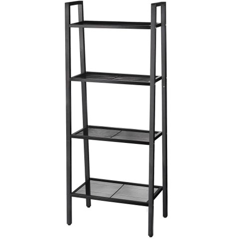 Estante Metal 4 Andares Preto - A\casa