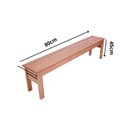 Ver imagem 3 de Banco Madeira Maciça 80 X 45 X 32 Ultron