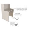 Balcão de Atendimento para Recepção - Pequeno 80cm de Largura - 10