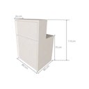 Ver imagem 4 de Balcão de Atendimento para Recepção - Pequeno 80cm de Largura