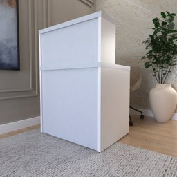 Balcão de Atendimento para Recepção - Pequeno 80cm de Largura - 5