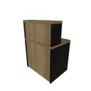 Ver imagem 7 de Balcão de Atendimento para Recepção - Pequeno 80cm de Largura