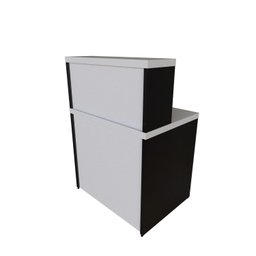 Balcão de Atendimento para Recepção - Pequeno 80cm de Largura - 7