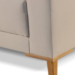 Sofá Fixo 2 Lugares Luxo 160 Cm Orion - 8