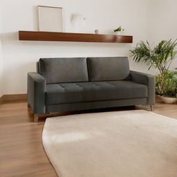Sofá Fixo 2 Lugares Luxo 160 Cm Orion - 4