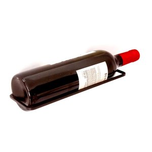 Porta Vinho Preto para Fixa Bar Adega - Par