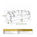 Ver imagem 4 de Sofá Fixo 2 Lugares Luxo 160 Cm Atlas