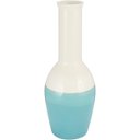 Ver imagem 1 de AQUAMARE GARRAFA DECORATIVA 41x16x16cm CERÂMICA AZUL