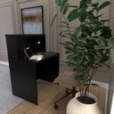 Ver imagem 2 de Balcão de Atendimento para Recepção - Pequeno 80cm de Largura