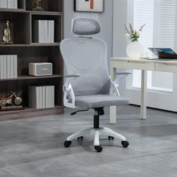 Kit 5 Cadeiras para Escritório Presidente Office Columbus com Tela Mesh - 3