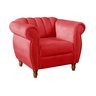 Poltrona Realeza Chesterfield Cadeira Vintage Decoração Retrô - 2