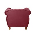 Ver imagem 5 de Poltrona Realeza Chesterfield Cadeira Vintage Decoração Retrô