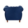 Poltrona Realeza Chesterfield Cadeira Vintage Decoração Retrô - 5