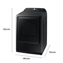 Ver imagem 3 de Secadora a Gás 20 Kg Samsung, Sensor Dry - Dv7000r
