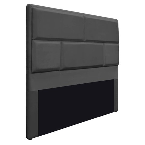 Cabeceira Queen Brick P02 160 cm para cama Box Linho - Doce Sonho Móveis CABECEIRA QUEEN CABECEIRA E