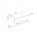 Ver imagem 3 de Kit com 2 Gabinetes para Banheiro com Cuba Q35 e Prateleira 605W Metrópole Marrom/Nogal