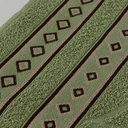 Ver imagem 5 de Kit 2 Pçs Toalha de Banho Bloom 350g 150x75cm: Verde e Vermelho