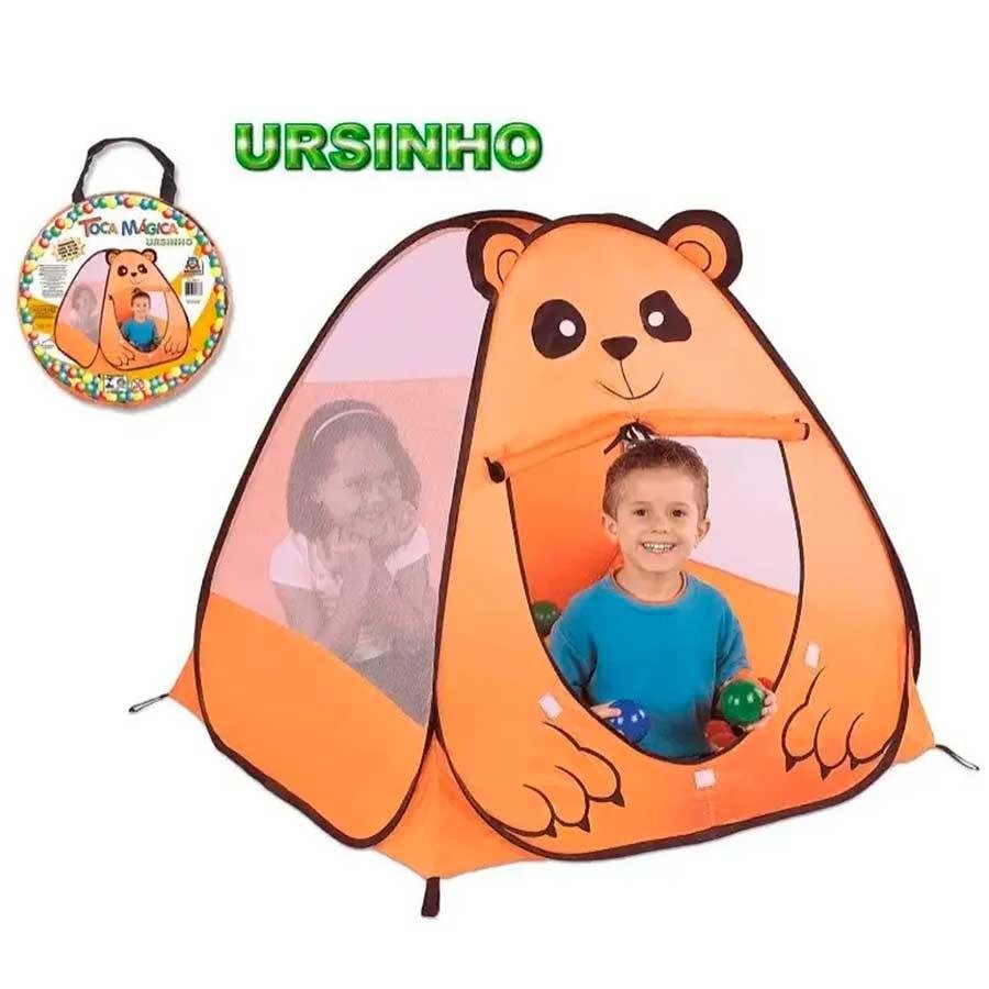 TOCA INFANTIL URSO BRASKIT REF:6608 - UNI - Laranja - 2