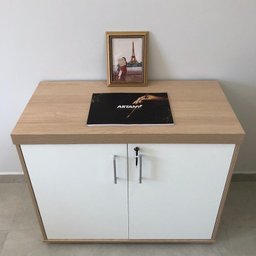 Conjunto Tamburato Mesa 1600 Gaveteiro Balcão 2 Portas Armário com Nicho e Balcão com Gavetas - 15