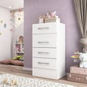 Ver imagem 1 de Cômoda Infantil Diana 4 Gavetas Quarto