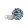 Conjunto com 6 Xícaras de Café com Pires Bahamas 85 Ml Alleanza Cerâmica - 1