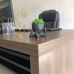 Conjunto Tamburato Mesa 1600 Gaveteiro Balcão 2 Portas Armário com Nicho e Balcão com Gavetas - 13