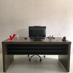 Conjunto Tamburato Mesa 1600 Gaveteiro Balcão 2 Portas Armário com Nicho e Balcão com Gavetas - 9