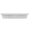Porta Grelha Quadrada para Caixa Ralo Pvc Branco Áreas Banheiros Cozinhas de 15x15 Cm Dn 150mm - 2