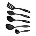 Ver imagem 1 de Jogo de Utensilios Tramontina Ability em Nylon Preto 05 Peças