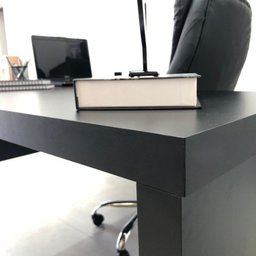 Kit 4 Peças com Mesa para Escritório Diretor em L, Armário Multiuso Alto, Armário Baixo e Balcão com Gavetas - 14