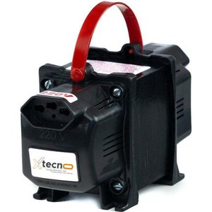 Auto Transformador Tecno 1500VA Bivolt Com Tomada Bipolar 10A Fiolux