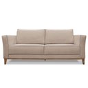 Ver imagem 6 de Sofá Living 2 Lugares 1,90M Vega Linho Pés Castanho Areia