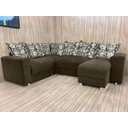 Ver imagem 1 de Sofá Canto Marrom com Floral 603/425 Áustria