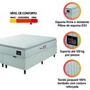 Ver imagem 6 de Cama Box Baú Queen Colchão Espuma D33 Pillow Top Van Gogh 158x198x65cm Hellen