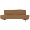 Ver imagem 6 de Sofá Orgânico 2 Lugares 150cm Argos Pés Preto Bouclé Terracota - Nexta Casa