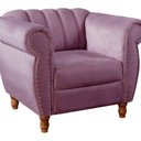 Ver imagem 2 de Poltrona Realeza Chesterfield Cadeira Vintage Decoração Retrô