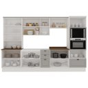 Ver imagem 5 de Cozinha Completa Modulada 100% Mdf 6 Peças com Cristaleira Iluminata