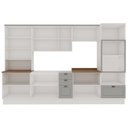 Ver imagem 6 de Cozinha Completa Modulada 100% Mdf 6 Peças com Cristaleira Iluminata